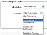 Zeiterfassung f�r Aushilfen