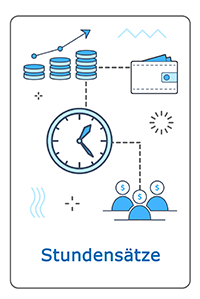 Stundensätze in der Zeiterfassung