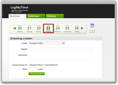 Anleitung LogMyTime Zeiterfassung
