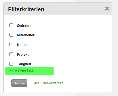 Weitere Filter