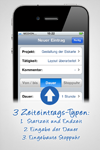 iPhone Zeiterfassung auf 3 Weisen: Start/Endzeit, Dauer, Stoppuhr